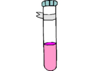 Sticker Custom Preview Image #051608 Education Schools School Subjects Chemistry Test Tube08