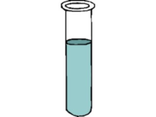 Sticker Custom Preview Image #051609 Education Schools School Subjects Chemistry Test Tube09