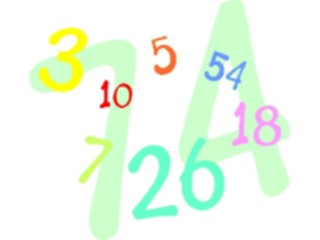 Sticker Custom Preview Image #051657 Education Schools School Subjects Math Numbers