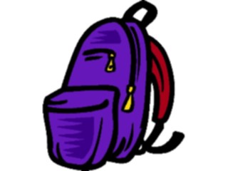 Sticker Custom Preview Image #051697 Education Schools School Supplies Backpack03