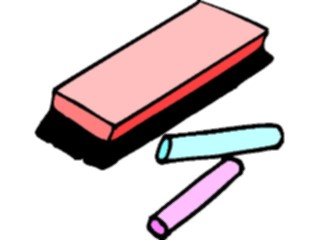 Sticker Custom Preview Image #051746 Education Schools School Supplies Chalk Eraser3