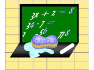 Sticker Custom Preview Image #051757 Education Schools School Supplies Chalkboard Eraser21