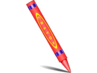 Sticker Custom Preview Image #051772 Education Schools School Supplies Crayon4