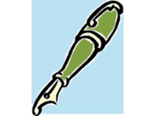 Sticker Custom Preview Image #051801 Education Schools School Supplies Fountain Pen4