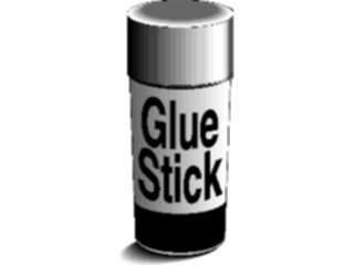 Sticker Custom Preview Image #051816 Education Schools School Supplies Glue Stick1