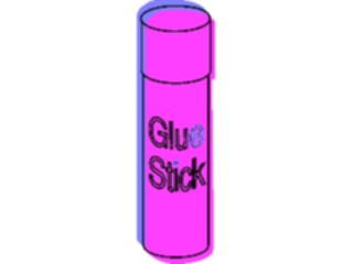 Sticker Custom Preview Image #051817 Education Schools School Supplies Glue Stick2