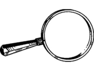 Sticker Custom Preview Image #051826 Education Schools School Supplies Magnifying Glass4