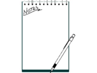 Sticker Custom Preview Image #051839 Education Schools School Supplies Note Pad1