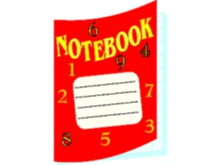 Sticker Custom Preview Image #051856 Education Schools School Supplies Notebook11