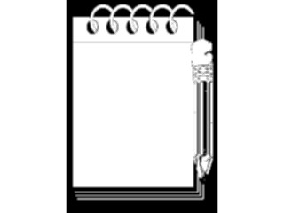 Sticker Custom Preview Image #051871 Education Schools School Supplies Notepad Frame