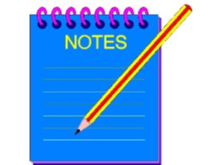 Sticker Custom Preview Image #051873 Education Schools School Supplies Notes Background2