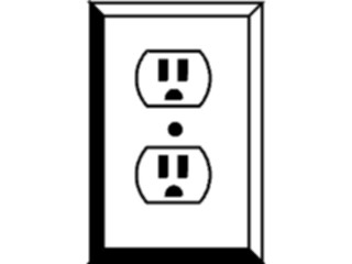 Sticker Custom Preview Image #052211 Electrical Electrical Outlet02