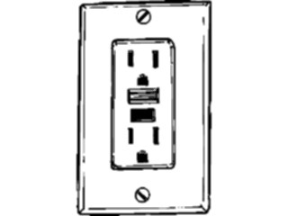 Sticker Custom Preview Image #052213 Electrical Electrical Outlet04