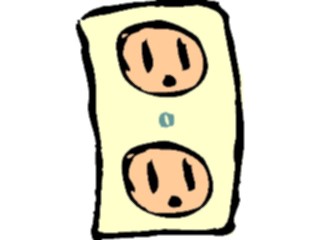 Sticker Custom Preview Image #052216 Electrical Electrical Outlet07