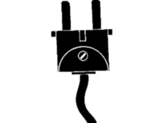 Sticker Custom Preview Image #052348 Electrical Plug01