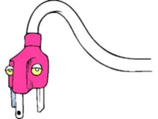 Sticker Custom Preview Image #052355 Electrical Plug08