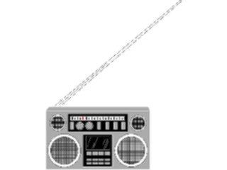 Sticker Custom Preview Image #052548 Electronics Boom Box05