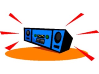 Sticker Custom Preview Image #052550 Electronics Boom Box07