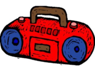 Sticker Custom Preview Image #052559 Electronics Boom Box16