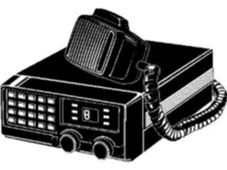 Sticker Custom Preview Image #052634 Electronics C B Radio1