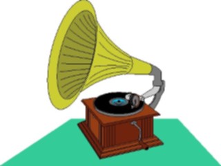 Sticker Custom Preview Image #052724 Electronics Gramophone1