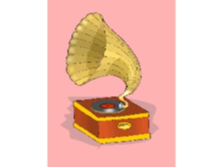 Sticker Custom Preview Image #052725 Electronics Gramophone2