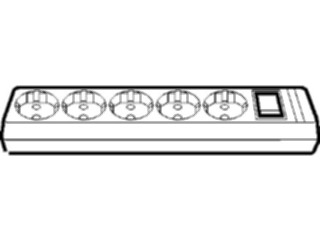 Sticker Custom Preview Image #052804 Electronics Power Strip2