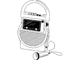 Sticker Custom Preview Image #052840 Electronics Radio Microphone