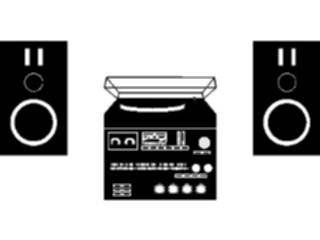 Sticker Custom Preview Image #052895 Electronics Stereo System03