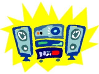 Sticker Custom Preview Image #052900 Electronics Stereo System08