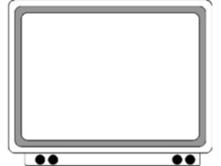 Sticker Custom Preview Image #052978 Electronics Television Frame