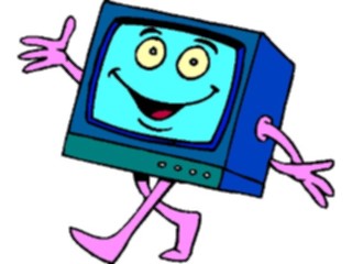 Sticker Custom Preview Image #052979 Electronics Television Happy