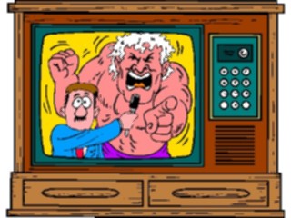 Sticker Custom Preview Image #052989 Electronics Television Wrestling