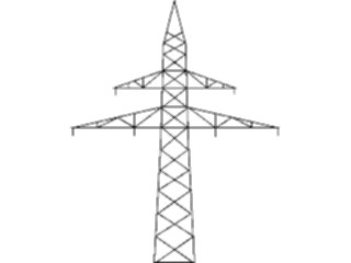 Sticker Custom Preview Image #053107 Energy Electrical Line Tower1