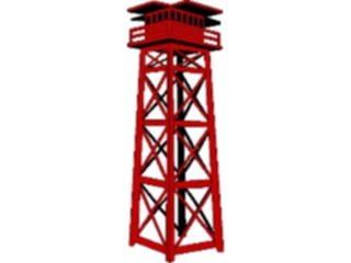 Sticker Custom Preview Image #053111 Energy Fire Tower