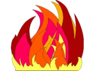 Sticker Custom Preview Image #053112 Energy Flames1