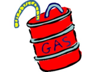 Sticker Custom Preview Image #053120 Energy Gas Container4