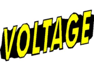 Sticker Custom Preview Image #053245 Energy Voltage Title