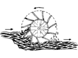 Sticker Custom Preview Image #053256 Energy Water Wheel