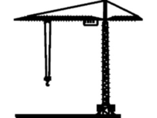 Sticker Custom Preview Image #053300 Engineering Civil Counterbalanced Crane