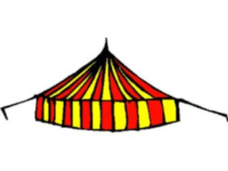 Sticker Custom Preview Image #053411 Entertainment Circus Carnival Big Top2