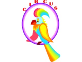 Sticker Custom Preview Image #053464 Entertainment Circus Carnival Circus Parrot