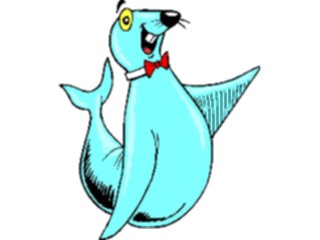 Sticker Custom Preview Image #053467 Entertainment Circus Carnival Circus Seal2