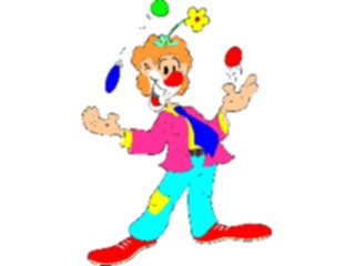 Sticker Custom Preview Image #053528 Entertainment Circus Carnival Clown40