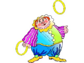 Sticker Custom Preview Image #053562 Entertainment Circus Carnival Clown74