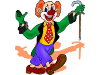 Sticker Custom Preview Image #053565 Entertainment Circus Carnival Clown77