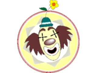 Sticker Custom Preview Image #053600 Entertainment Circus Carnival Clown Face06