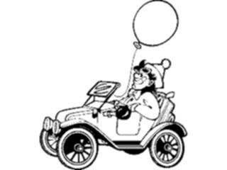 Sticker Custom Preview Image #053620 Entertainment Circus Carnival Clownin Car1