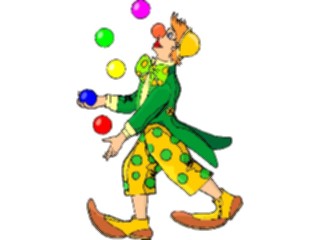 Sticker Custom Preview Image #053633 Entertainment Circus Carnival Clown Juggling08