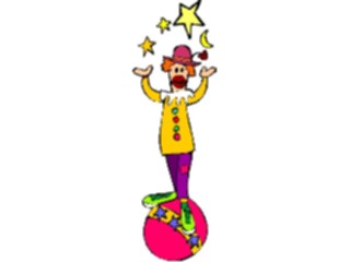 Sticker Custom Preview Image #053635 Entertainment Circus Carnival Clown Juggling10